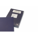 COVERS ROYAL BLUE LEATHERBOARD A5 250GSM 100 PER PACK}