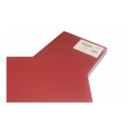 COVERS RED LEATHERBOARD A4 250GSM 100 PER PACK}