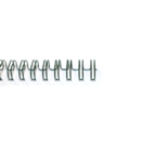 RENZ BINDING WIRE GREEN A4 NO 16 2:1 PITCH 1" / 25.4MM}