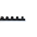 COMB BINDING PLASTIC BLACK A4 6MM 20 RING 100 PER BOX}