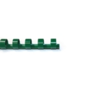 COMB BINDING PLASTIC GREEN A4 8MM 21 RING 100 PER BOX}