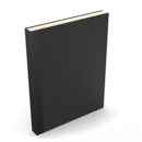 FASTBACK EASYBACK HARDCOVERS BUCKRAM BLACK A4 25 BOOKS}