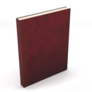 FASTBACK EASYBACK HARDCOVERS SUEDE MAROON A4 25 BOOKS}